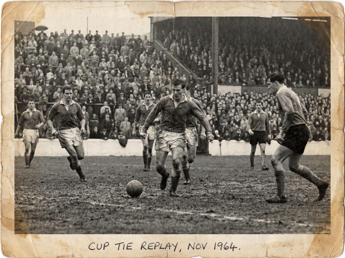 经典足球比赛的复古照片 - xingkong.com